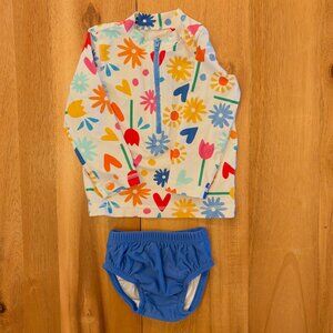 Primary Baby two-piece swimsuit 12-18 months